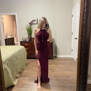 Burgandy Formal Gown